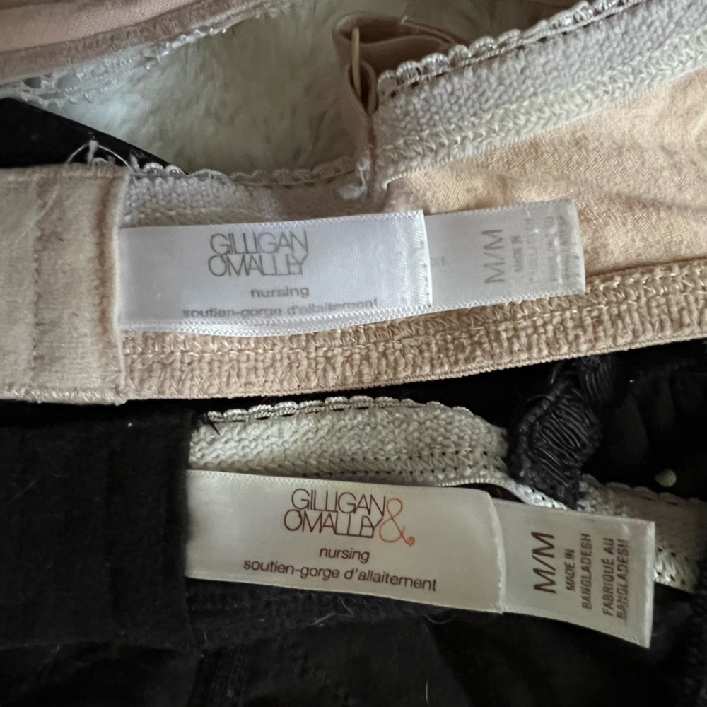 🦋 3/$25 🦋 Gilligan & O’Malley two pack nursing bras - Picture 10 of 11